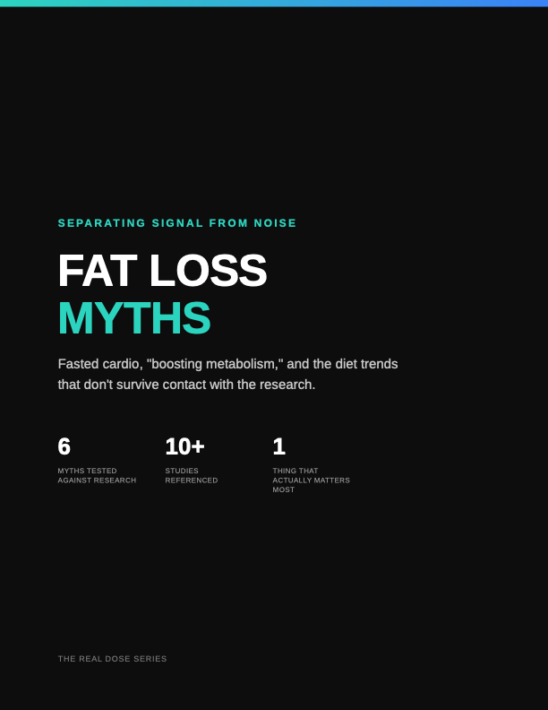 Fat Loss Myths — Cardio, Fasting & Metabolism Claims, Checked Against the Research